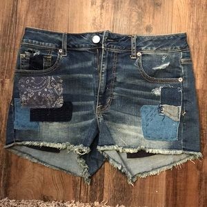 AEO super stretch high rise shortie